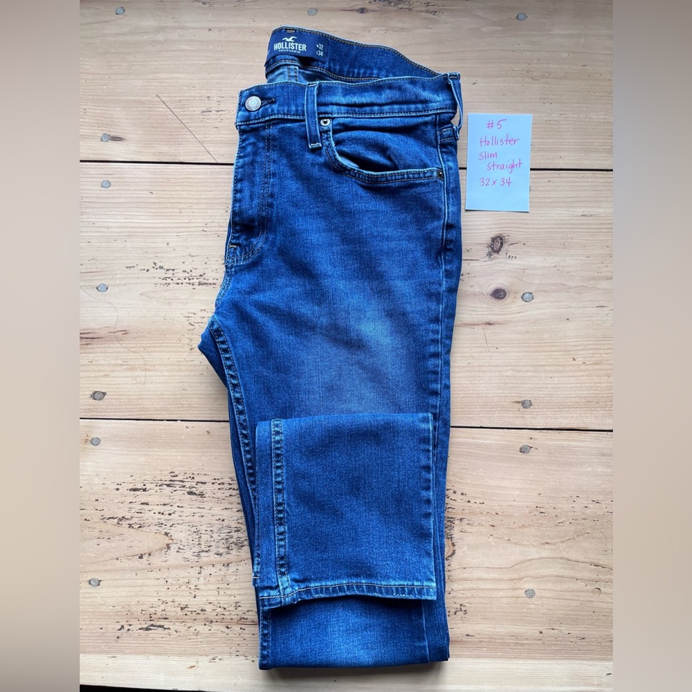 Men’s hollister denim